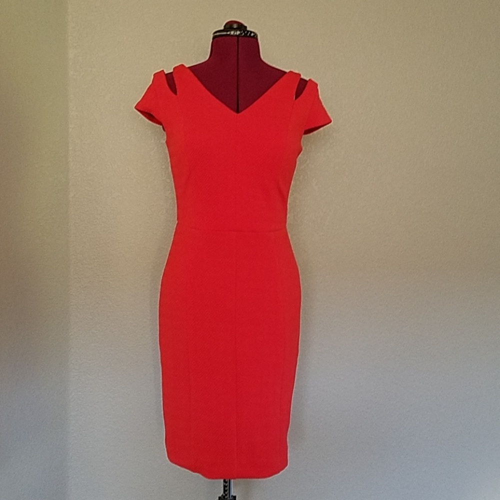 "The Limited" Red sheath dress
